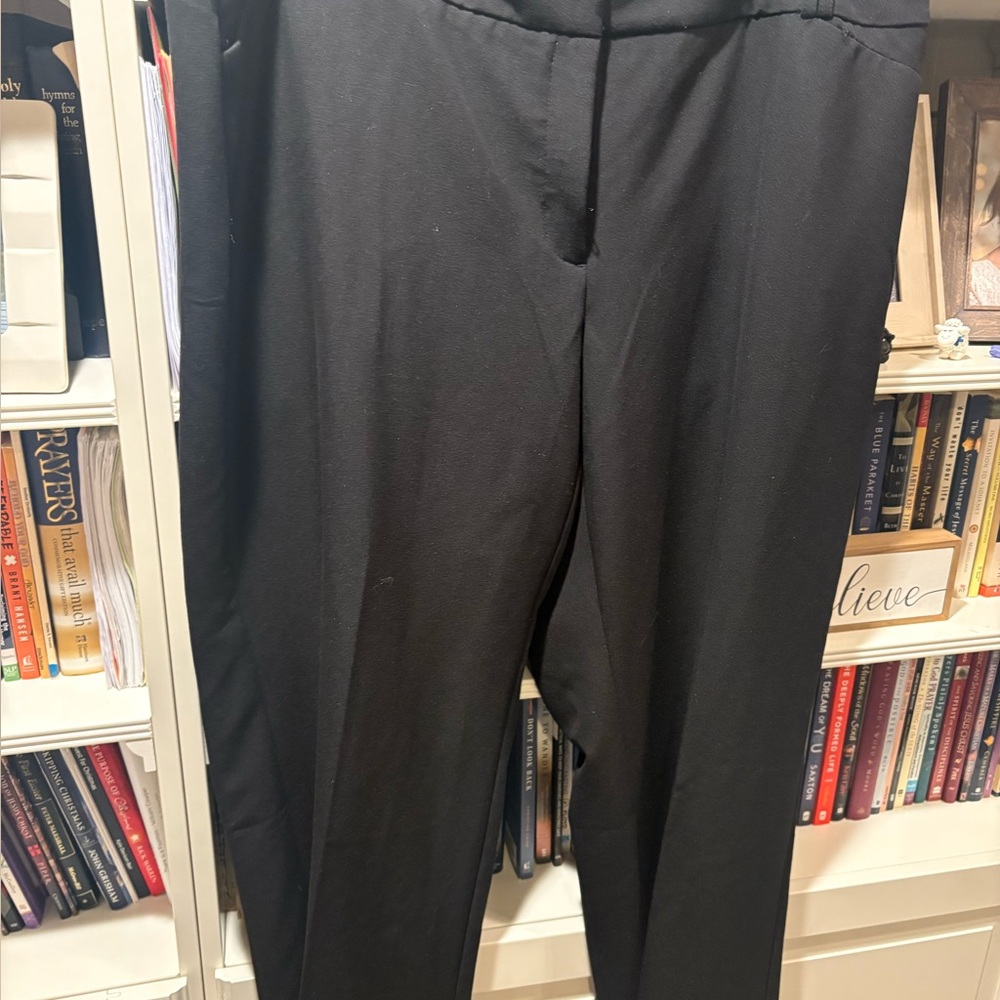 Alfani Women’s Elegant Black unlined Dress Pants 20w
